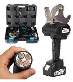 Cordless ACSR cable cutter kit
