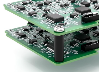 PCB assembly and hardware spacing