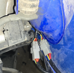 Control panels and vehicle wiring